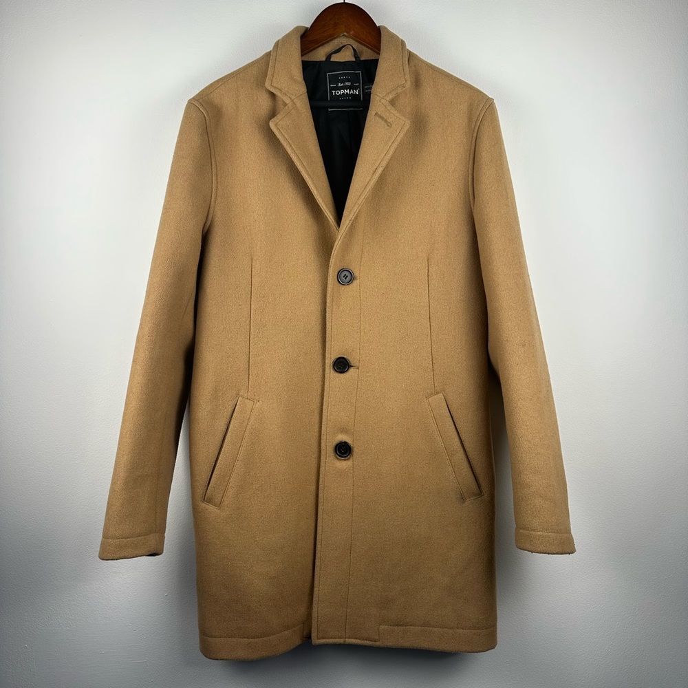 Topman Classic Fit Over Coat